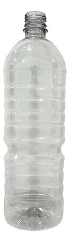 Botellas Plasticas 1l X150 C/tapa-envasar,revender,liquidos Blanco