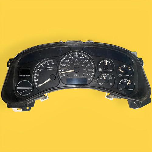 Clúster Velocímetro Silverado/sierra/suburban/tahoe Aut99-02 Negro