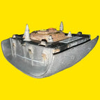 Bolsa Aire Volante Lincoln Mkt Usada Orig. 10-12 Gris