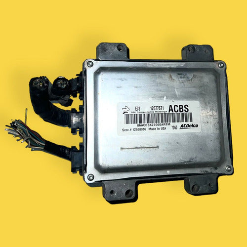 Computadora De Motor Chevrolet 6.0 4x4 16-19 Usada Original