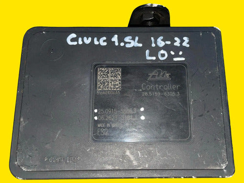 Modulo Abs Honda Civic Usado Orig. 16-22 57110tbaa060m1 Plateado/negro