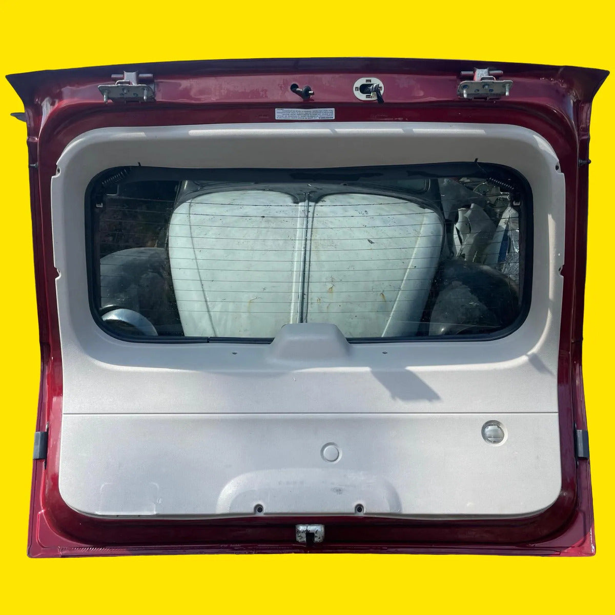 Quinta Puerta Cajuela Jeep Cherokee Usada Orig. 05-10 Rojo