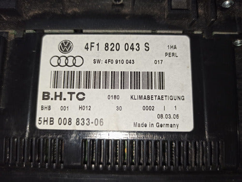 Control De Clima A/c Audi A6 05-10 Usado Original