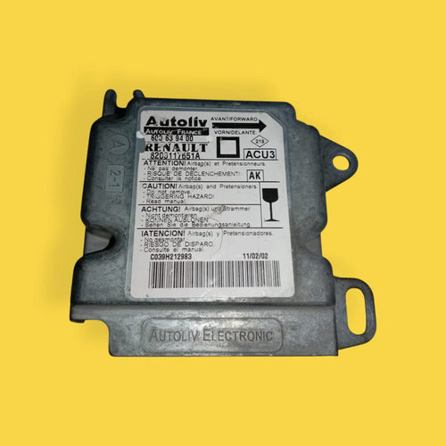 Modulo Bolsas De Aire Renault Megane Usado Original 01-04