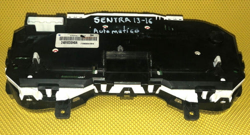 Cluster Velocimetro Nissan Sentra Automatico, 13-16, Usado Negro