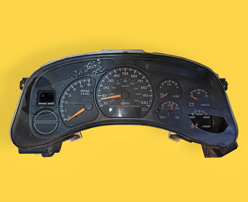 Cluster Velocimetro Silverado/suburban/tahoe 99-02 Original Negro