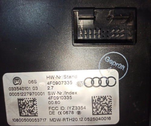 Modulo Control Antirrobo Para Audi A6 Usado Original 05-11