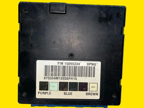 Modulo Bcm Body Control Sierra, Silverado 02-06 15095334