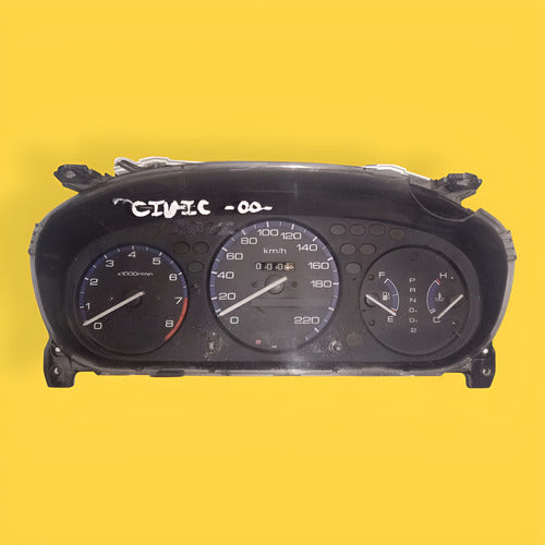 Clúster Velocímetro Honda Civic Autm. Usado Original 96-00 Negro