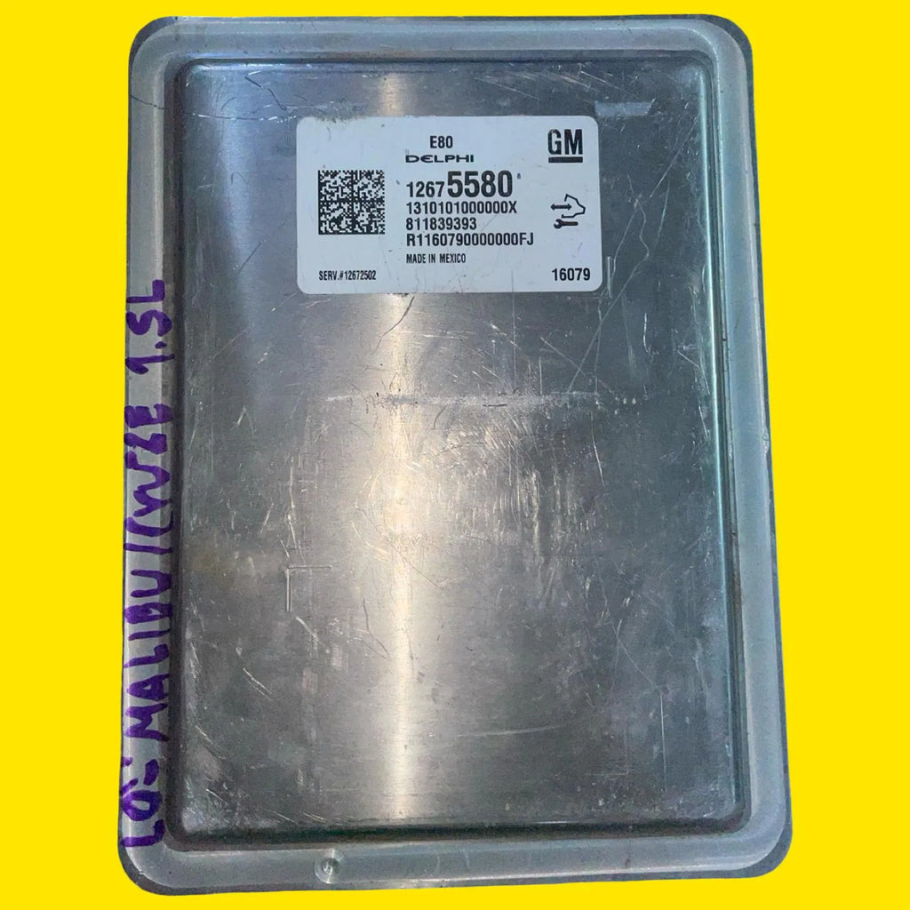 Computadora Motor Malibu/cruze 1.5 Usado Orig 15-18 12675580