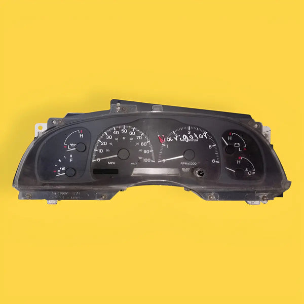 Clúster Velocímetro Lincoln Navigator Usado Original 97-03 Negro