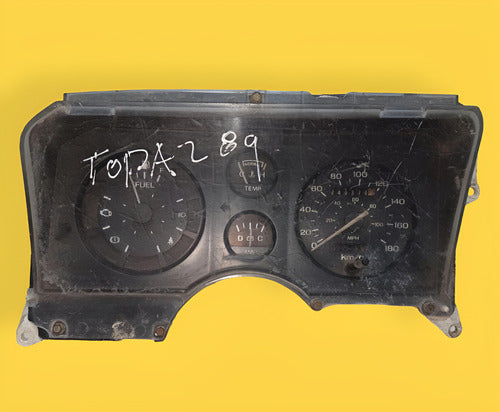 Clúster Velocímetro Para Pzs Ford Topaz 86-93 Usado Original Negro