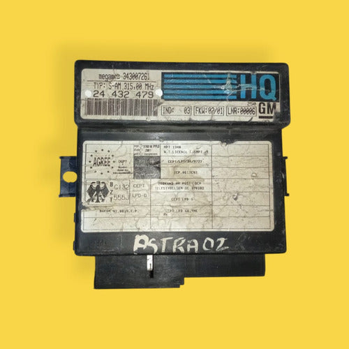 Modulo Alarma Chevrolet Astra 1.8 Usado Original 02-06