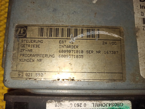 Computadora Ecu Transmision Renault Magnum Usado Original
