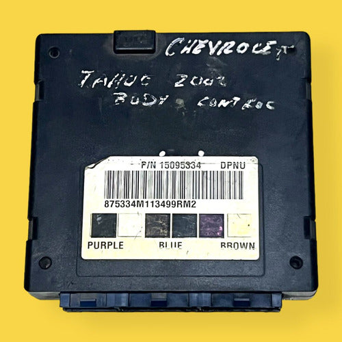 Modulo Bcm Chevrolet Avalanche/silverado/tahoe 02-06 Origina