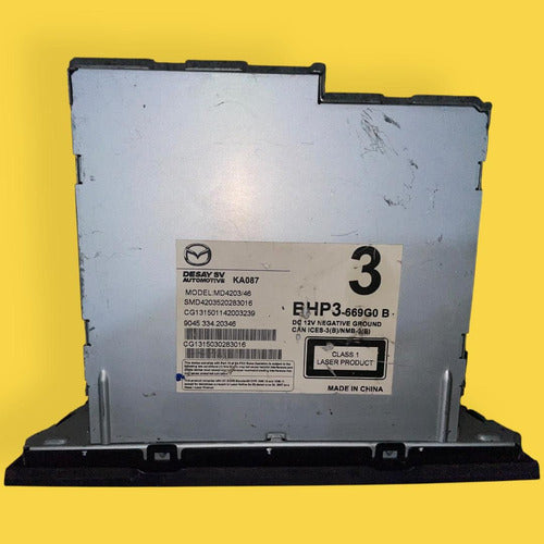 Reproductor Cd, Dvd Mazda3 Usado Original 14-18 Bhp3669g0b Negro