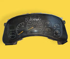 Cluster Velocimetro Chevrolet Silverado 99-02 Usado Original Negro