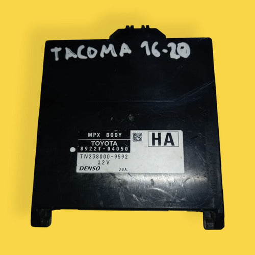 Modulo Bcm Body Control Toyota Tacoma 3.5 Usado Orig. 16-20