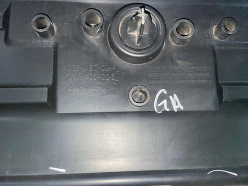 Moldura Tapa Cajuela Ford Super Duty Limited Orig. 23-26 Plateado