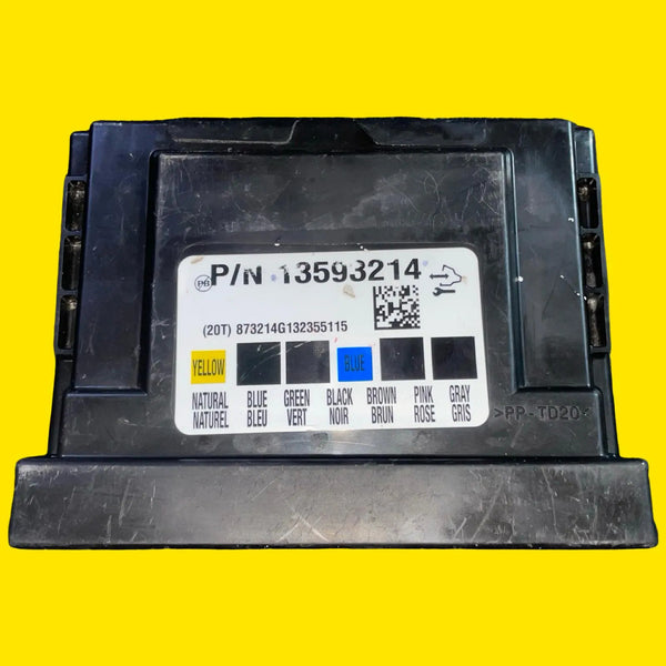 Modulo Bcm Body Control Silverado/sierra Orig 14-20 13593214