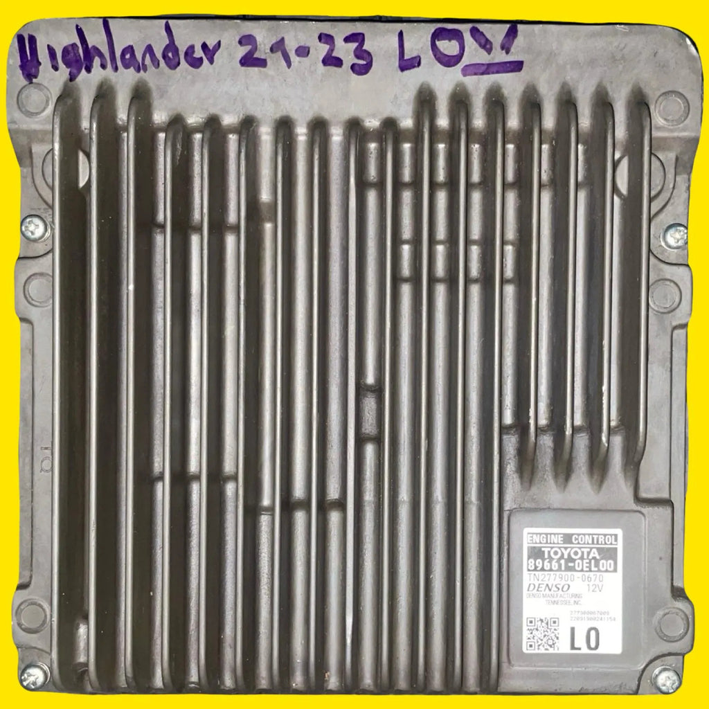 Computadora Motor Toyota Highlander Orig. 21-23 896610el00