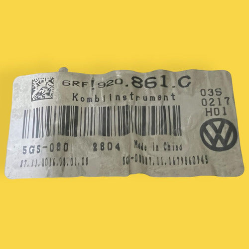 Cluster Velocímetro Vw Vento/polo 13-17 Usado Original Negro