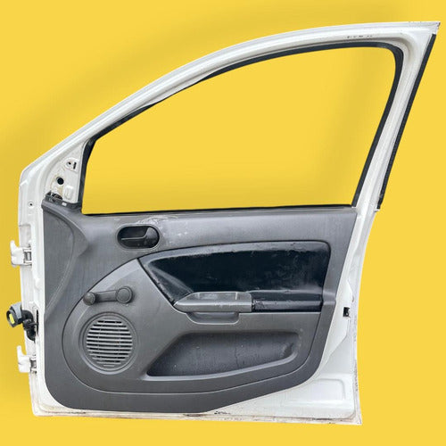 Puerta Delantera Derecha Ford Fiesta 03-10 Usada Original Delantera Derecho Blanco