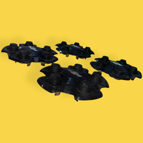 Juego Centro De Rin Copa Chevrolet Camaro Usado Orig. 10-15 Negro