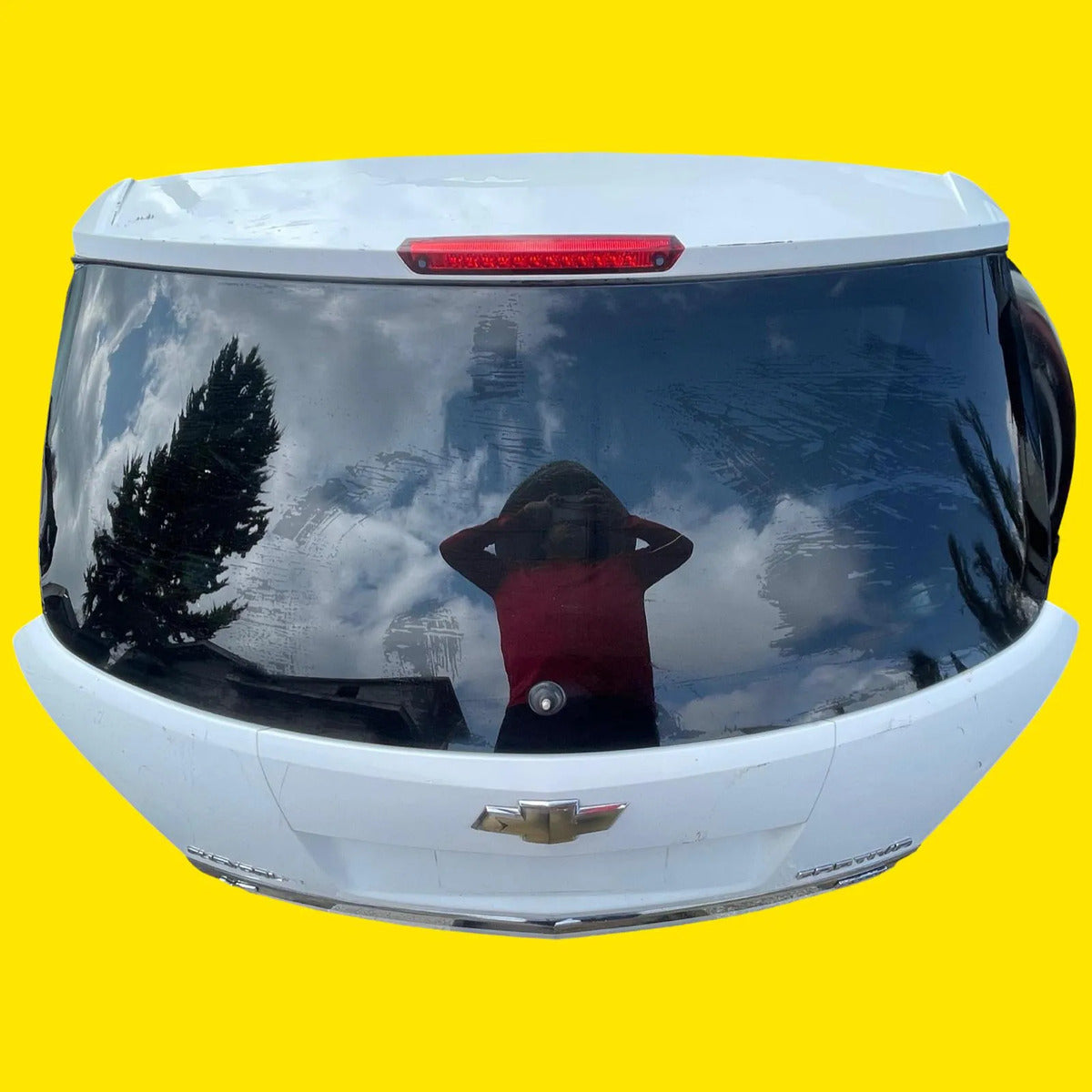 Quinta Puerta Cajuela Chevrolet Captiva Usada Orig. 08-15 Blanco