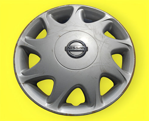 Tapon Rin 13´´ Nissan Tsuru Usado Original Plateado