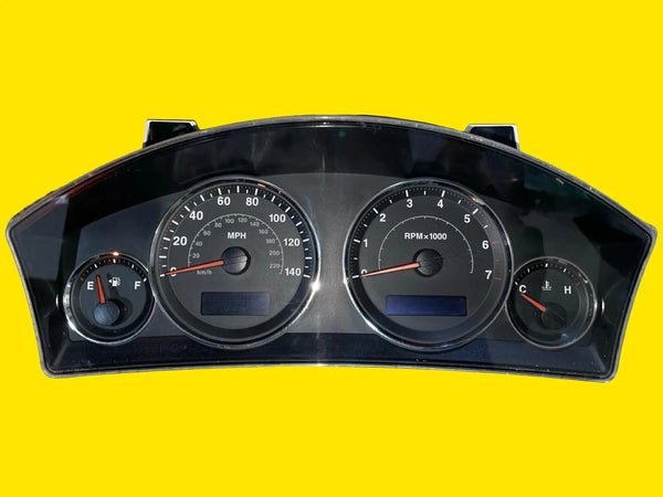 Clúster Velocímetro Jeep Grand Cherokee/commander Orig 05-10 Negro