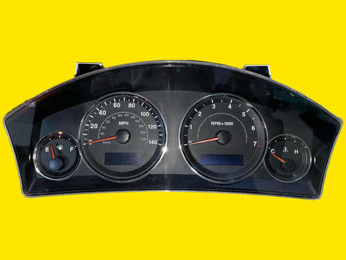 Clúster Velocímetro Jeep Grand Cherokee/commander Orig 05-10 Negro
