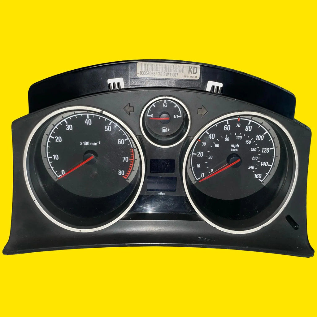 Clúster Velocímetro Saturn Astra Usado Orig. 08-09 Negro