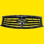 Parrilla Delantera C/cámara Infiniti Qx70 Usado Orig. 14-17 Negro Cromado