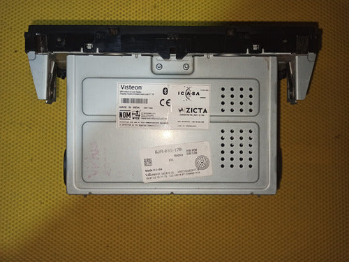 Estereo Pantalla Para Volkswagen Virtus 20-23 Usado Original Negro