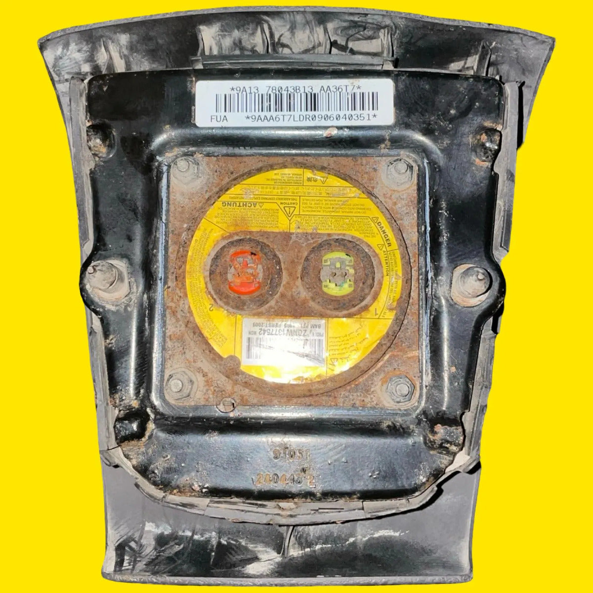 Bolsa Aire Volante Lincoln Mkt Usada Orig. 10-12 Gris