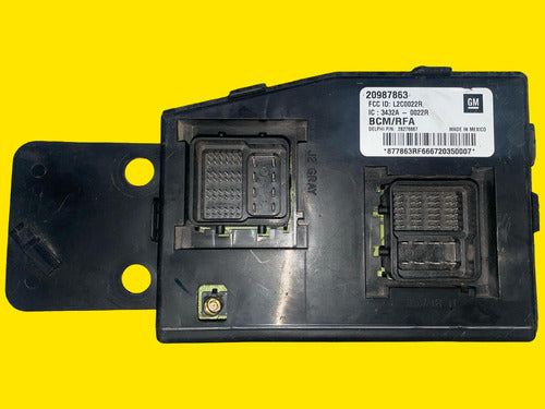 Modulo Bcm Body Control Colorado/canyon/h3 09-12 20987863