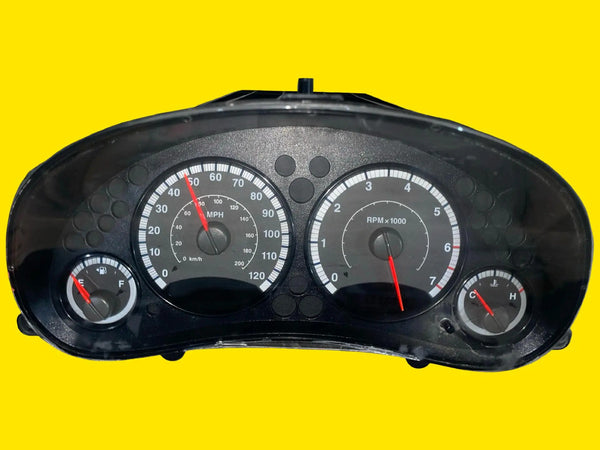 Clúster Velocímetro Jeep Liberty Usado Original 02-07 Negro
