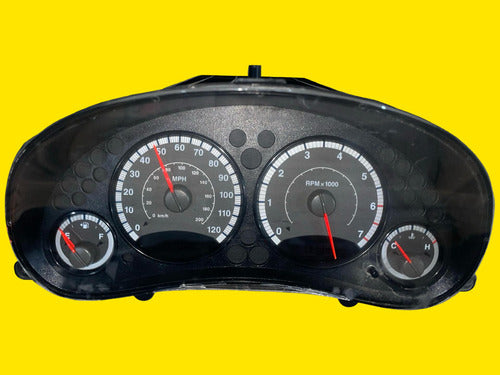 Clúster Velocímetro Jeep Liberty Usado Original 02-07 Negro