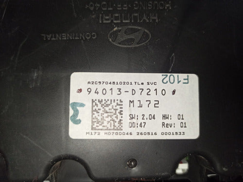 Clúster Velocímetro Autm Hyundai Tucson 16-21 Usado Original Negro