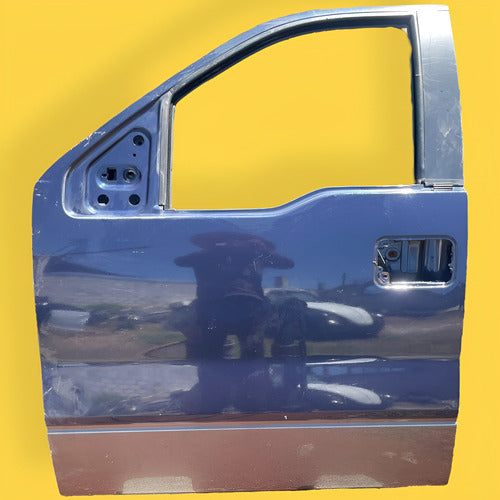 Puerta Delantera Izq. Ford Lobo, F-150 Usada Original 04-08 Delantera Izquierdo Azul