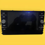 Estéreo Pantalla Jetta Mk7, Tiguan, Golf Usado Orig. 17-23 Negro
