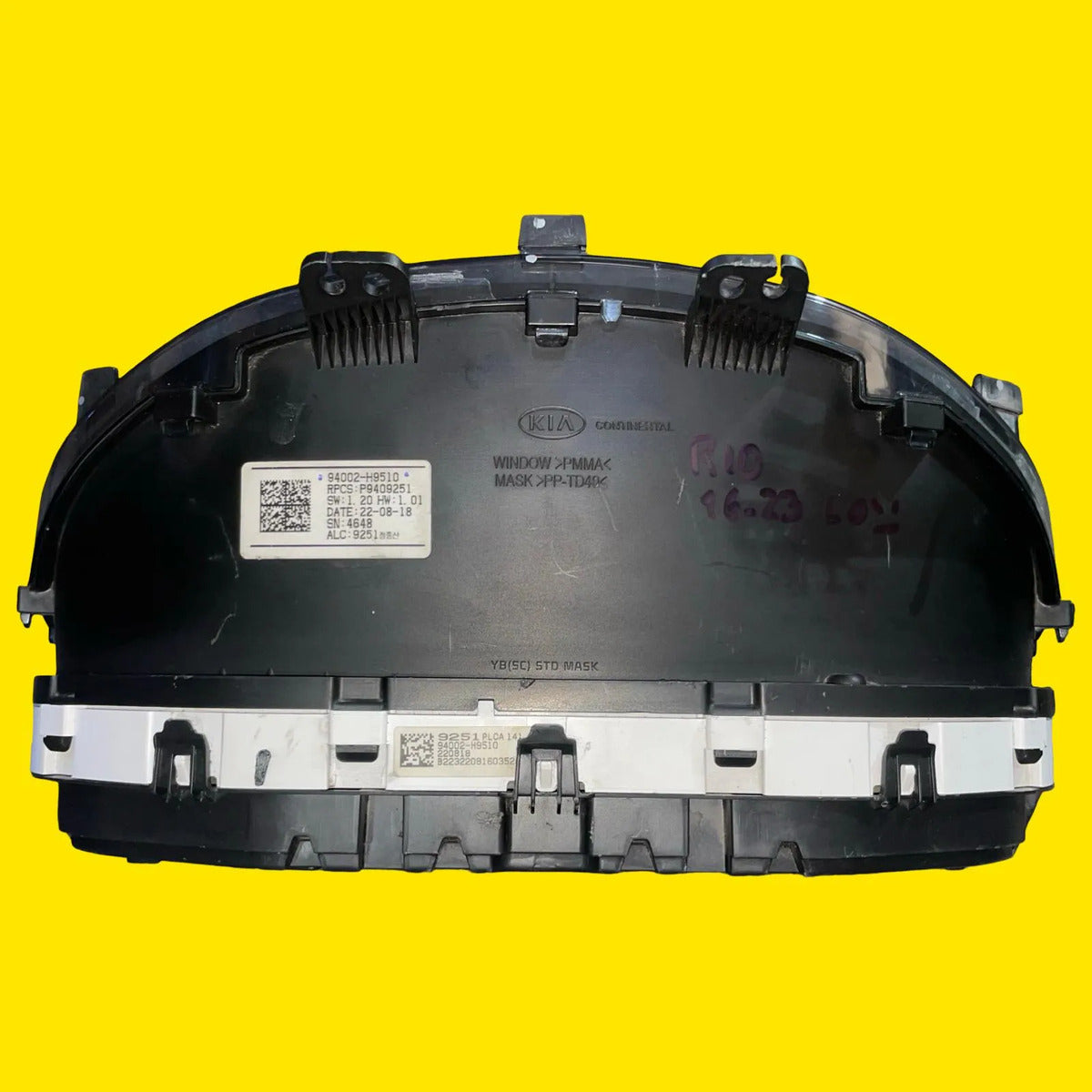 Clúster Velocímetro Rio Autm. Usado Orig. 16-23 94002h9510 Negro