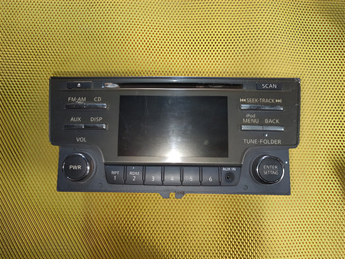 Estereo Pantalla Nissan Sentra 13-16 Usado Original Negro