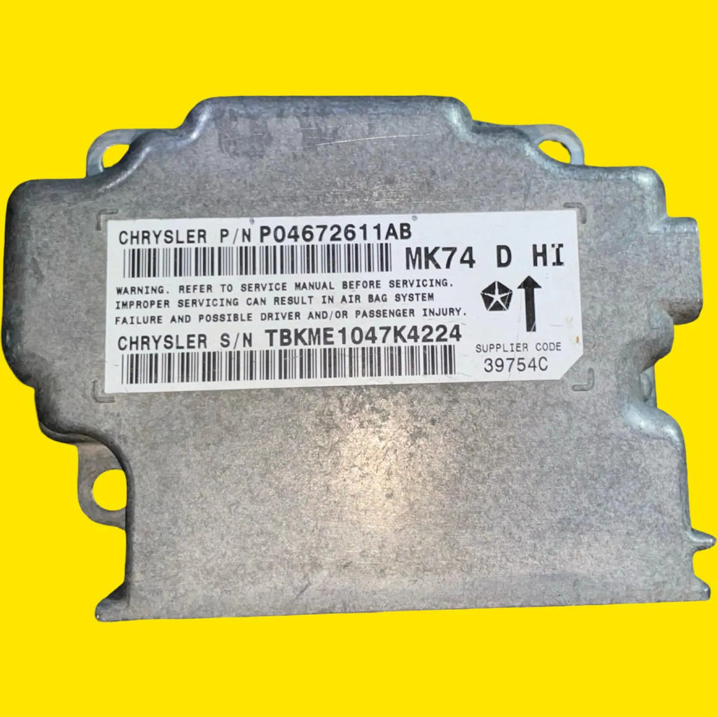 Modulo Bolsas Aire Jeep Patriot Usado Orig 07-17 P04672611ab