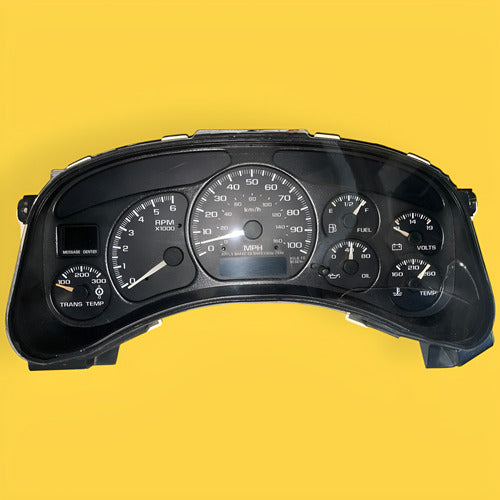 Clúster Velocímetro Sierra, Silverado, Suburban Autm. 99-02 Negro