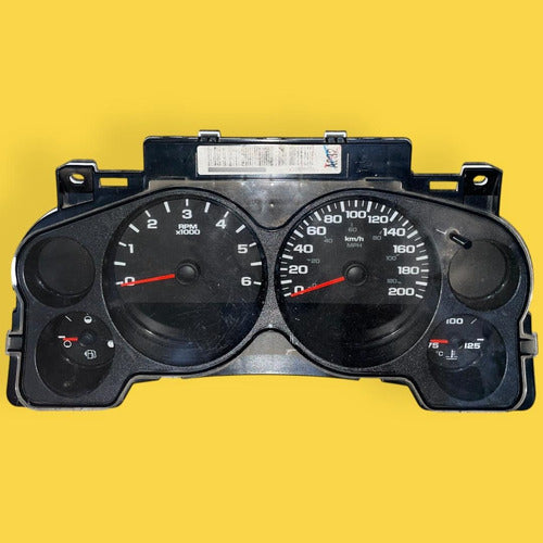Clúster Velocímetro Silverado/cheyenne Autm. Original 07-13 Negro