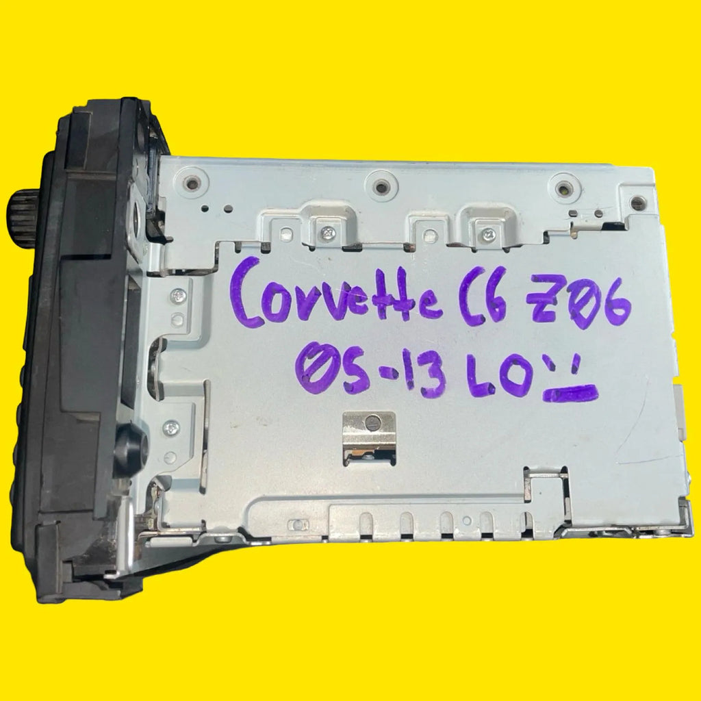 Estéreo Pantalla Chevrolet Corvette C6 Z06 Usado Orig. 05-13 Negro