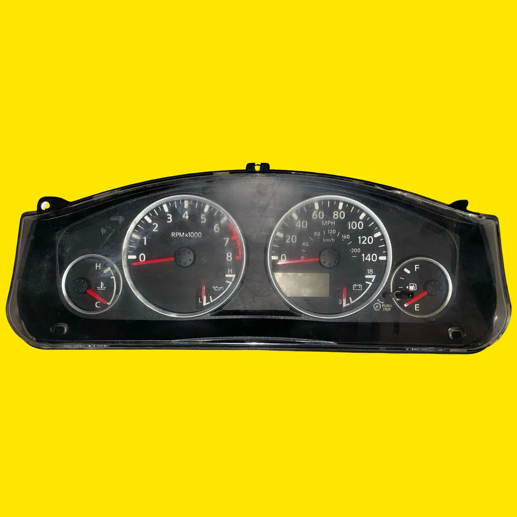 Clúster Velocímetro Frontier/pathfinder/xterra Orig. 05-07 Negro