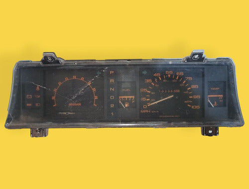 Clúster Velocímetro Nissan D21 Autm. Usado Original 87-89 Negro